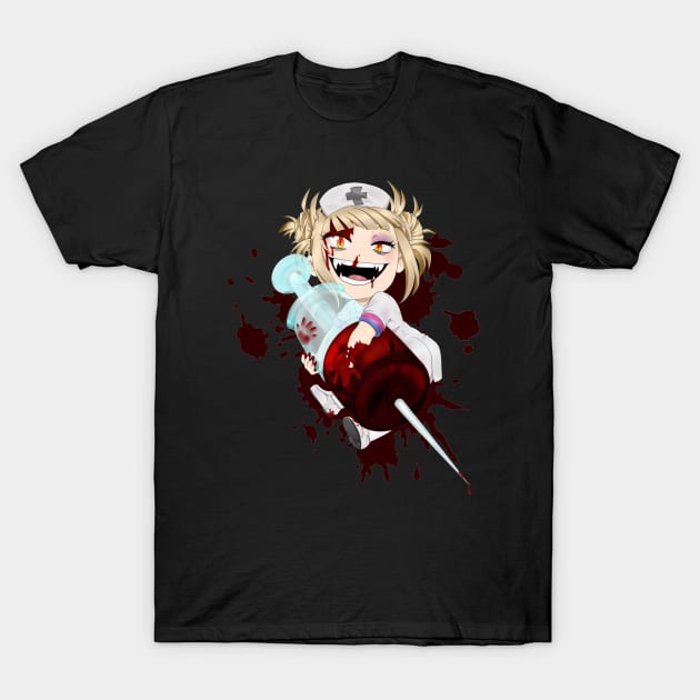 Devilish Nurse T-Shirt by Minji Fox